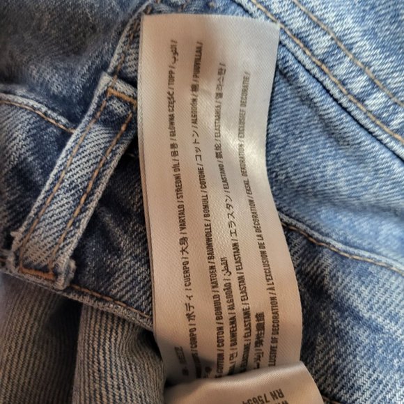 Social Tourist Ultra High‎ Rise Jeans 9R Hollister Flare Leg Cargo Pants Stretch - Picture 15 of 15